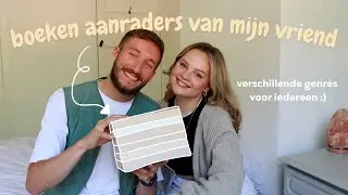 boeken aanraders van mijn vriend (boeken die ik nog nooit heb aangeraden!) 💛