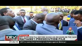 DPP receives file on allegations of police raiding Matiang'i's home