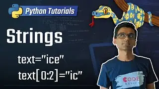 4. Strings [Python 3 Programming Tutorials]