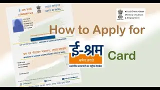 How to apply for Eshram Card - e shram card registration - Labour card online apply || AllTricks