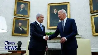 WATCH: Biden meets with Israeli Prime Minister Netanyahu at the White House