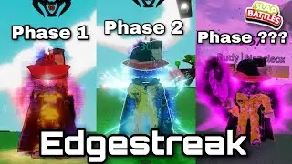 Edgestreak Showcase! ALL PHASES! (Killstreak + Edgelord) | Slap Battles Roblox