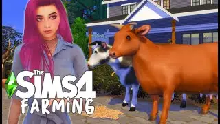COWS COME TO THE SIMS 4 ?!🌱 // THE SIMS 4 FARMING MODS/CC