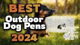 Top Best Outdoor Dog Pens in 2024 & Buying Guide - Must Watch Before Buying!