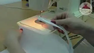 Обработка среза изделия косой бейкой