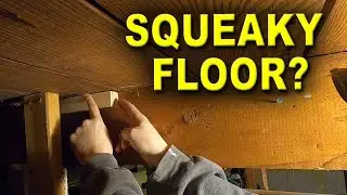 How to Fix A Squeaky Floor