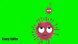 GREEN SCREEN Coronavirus animations effects HD || Covid19 chroma key || by Crazy Editor