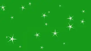 Stars blinking effect | Green Screen Library