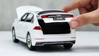 Unboxing of Audi Q8 Quattro 1:24 Scale - Diecast Model Car