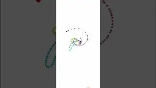 circle 😶 code  || programming turtle graphics animation #shorts #funny #draw #python