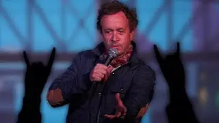 Pauly Shore Boards an Airplane