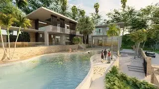 Lumion 10 House Render | Exterior Rendering in Lumion 10
