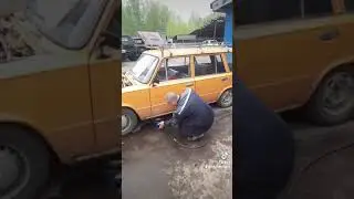 Сделай для себя очень удобный домкрат!  #автодокшатура #гараж