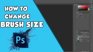 Adobe Photoshop Tutorial: How to Change Brush Sizes