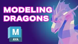 Quickly Learn how to Model a Dragon in Maya