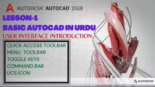 Autocad user interface