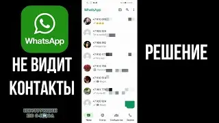 Ватсап не видит контакты: Что делать если в Ватсапе не отображаются имена контактов