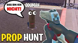 1v1v1 PROP HUNT BATTLE in Fortnite!