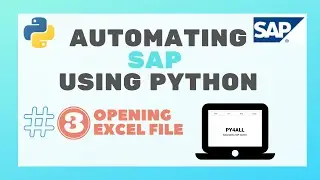 #03 -  How to create a method to open a Excel file