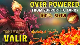 Over Powered Top 1 Global Valir | Valir Best Build 2022 | Build Top 1 Global Valir - MLBB