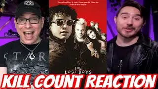 The Lost Boys (1987) KILL COUNT REACTION