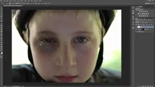 Photoshop Tutorial: Give a Person a Black Eye -HD-