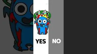 YES or NO side-jumps challenge🤣Garten of Banban＋Rainbow Friends Funny Animation 