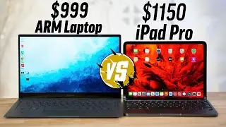 iPad Pro vs ARM Laptop - Can Galaxy Book S compete?!