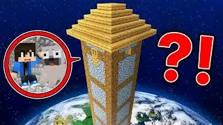 FENT RAGADTAM A LEGHOSSZABB HÁZBAN A MINECRAFTBAN!