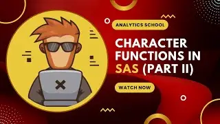 Character Functions In SAS (Part II)