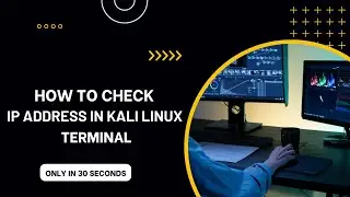 How to Check IP Address in Kali Linux Terminal 2023 |  ip Address