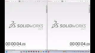 SOLIDWORKS 2023 VS 2025 - Large Assembly Race