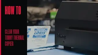 How-To Clean Your TIMmy Thermal Copier (AKA Your Tattoo Stencil Machine)