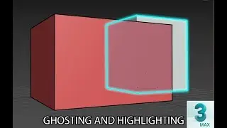 How to disable Viewport object Ghosting and Highlighting - 3ds max quick tips