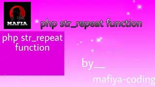 php str_repeat function 