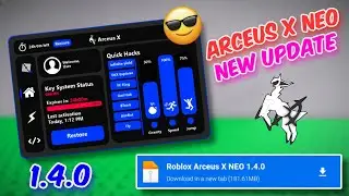 Arceus X NEO Mobile Executor 1.4.0 Latest Version Released | Working & New Update Arceus X NEO