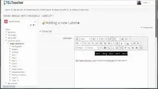 Moodle How To: Creating a Navigation Menu for your Moodle Module | Making Magic with Moodle Course