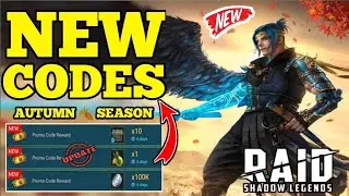 🍂AUTUMN SEASON🍂 RAID SHADOW LEGENDS NEW PROMO CODES 2024 - CODES RAID SHADOW LEGENDS AUGUST