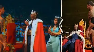 King Booker & Queen Sharmell Tell Batista To Kiss The King's Feet | Smackdown 8/18/06