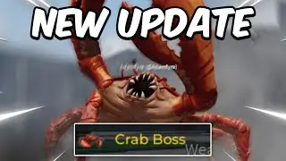 NEW CRAB BOSS SHOWCASE + UPDATE IS HERE IN THE STRONGEST BATTLEGROUNDS..