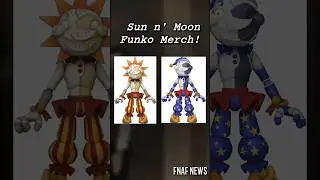 FNAF NEWS - Sun and Moon FUNKO MERCH, Hex Plushies, and MORE! #fnaf #shorts #fivenightsatfreddys