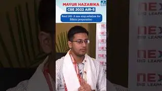 Mayur Hazarika AIR 5 | Ethics Paper Strategy | UPSC CSE 2022 Topper | NEXT IAS