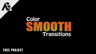 After Effects Tutorials: Color Smooth Transitions - No Plugin (Free Project)