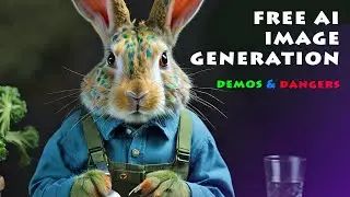 Free AI Image Generation: Demos & Dangers