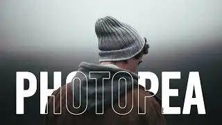 Creative Outline Text in Photopea | Photo Editing | Free Photoshop Alternative