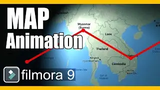 Indiana Jones Map Animation | Filmora Effects