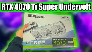 Undervolt your RTX 4070 Ti Super for more FPS and Lower Temperature! - Tutorial