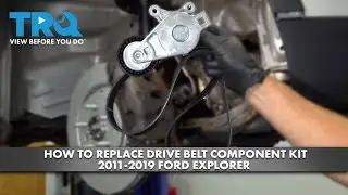 How to Replace Drive Belt Kit 2011-2019 Ford Explorer