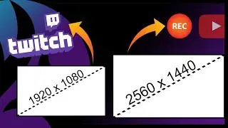Record and Stream at DIFFERENT Resolutions at the Same Time EASY with OBS