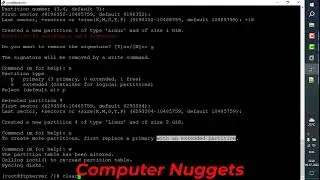 Linux Lec 27  - Disk Management Part 3 | @computernuggets1462 | Linux in Hindi |